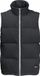 Jack Wolfskin Nature Corduroy Vest M Mannen Zwart Mouwloos S