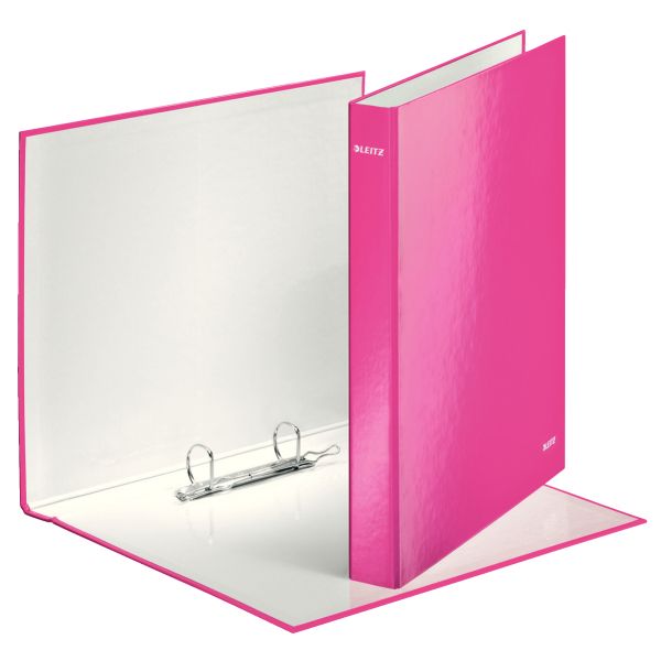 Leitz WOW gelamineerde ringband roze