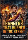 Banners That Burned in the Street: Suffragette Movement's Radical Tactics Beyond Polite Petitioning for Votes