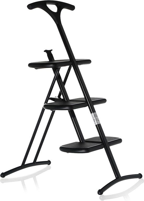 Kartell Tiramisu - Zwart - Kunststof - 43x101 cm