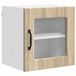 vidaXL Wandkast PORTO Sonoma Eiken 40 x 31 x 40 cm