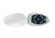 Alkar 6411547 glace+support, convexe, chauffant,