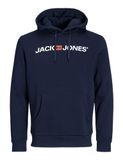 JACK&JONES JJECORP OLD LOGO SWEAT HOOD NOOS PLS Heren Sweater met Capuchon Navy Blazer 6XL