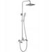 Laveo Alea Colonne de douche avec robinet - Chrome/Blanc
