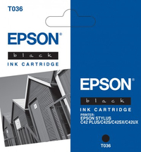 Epson Beach Huts Ink Cart black 330sh f Stylus C42UX+Plus