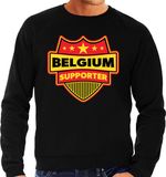 Bellatio Decorations Belgium supporter schild sweater zwart voor heren XL