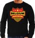 Bellatio Decorations Belgium supporter schild sweater zwart voor heren XL