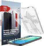 Rosso Screenprotector Geschikt voor Samsung Galaxy A17 / A16 | 9H Gehard Glas | Fingerprint & Case Friendly | Met Installatietray | Eenvoudige montage