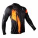 HO Soccer Adikt Pro Orange Blast Keepersshirt met lange mouwen en bekleding, vergemakkelijkt de balcontrole, uniseks, volwassenen, oranje/zwart, XXL