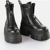 Buffalo Laars - Gospher Zip Laarzen - Zwart