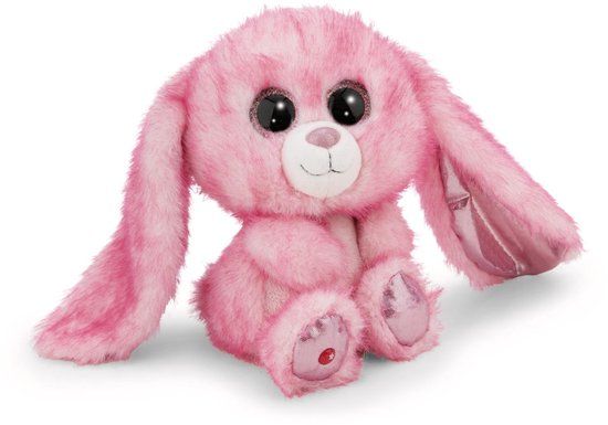 NICI Glubschis Konijn Knuffeldier 25 cm Roze