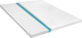 vidaXL Topmatras 6 cm koudschuim 160x200 cm Wit
