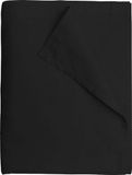 Bedlaken, [Brand] Bedlaken, 240 x 300 cm, zwart, 100% katoen, 57 draden/cm²