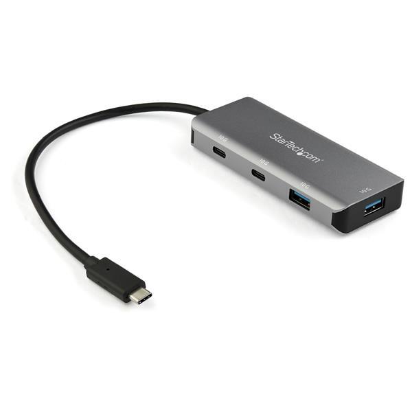 StarTech.com 4-poorts USB-C hub 10 Gbps 2x USB-A en 2x USB-C