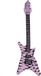 Finidi Guitare gonflable rose