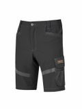 STØRVIK Stijn 4-Way Stretch Korte Werkbroek - Heren - Maat XS - Zwart