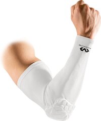 MC DAVID 6500R Hex Shooter Arm Sleeve - White - XS - Unisex