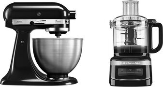 KitchenAid Keukenrobot 5K45SSEOB + Foodprocessor 5KFP0719EOB