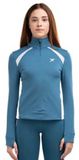 Drop Shot Frida Half Rits Sweatshirt Blauw XS Vrouw