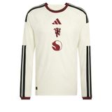 ADIDAS PERFORMANCE Functioneel shirt 'Manchester United 26/27 Authentic' donkerrood / zwart / wolwit