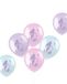 Folat Ballonnen Pastel Mermaid Meerkleurig 33cm - 6 stuks