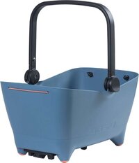 Basil Buddy Hondenfietsmand MIK - Achterop - Denim Blue - 32L - Incl. Kussentje