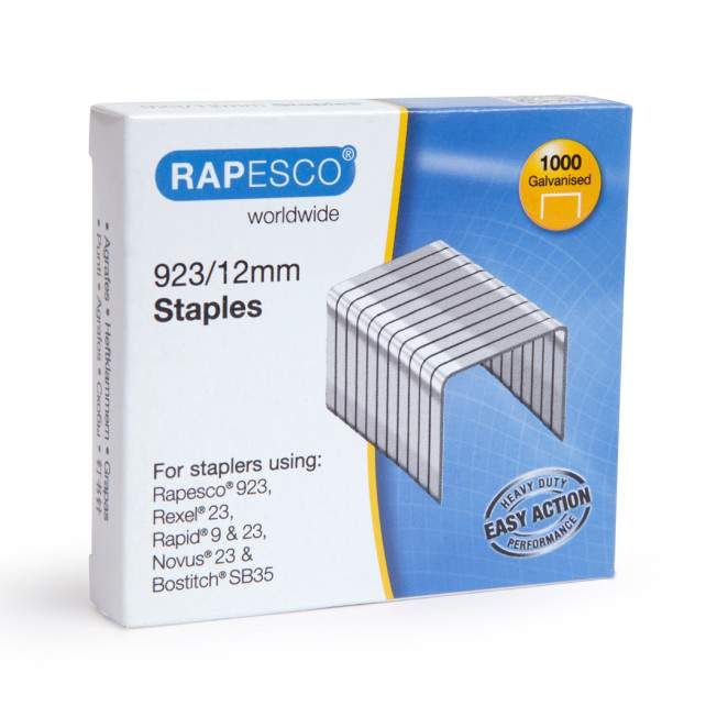 Rapesco 1238 - Nietjes - aluminium