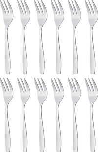 GRÄWE Königstein - Taartvorkjes - 12 stuks - Zilver