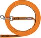 Trixie Sleeplijn Met Rubber Bekleed Zonder Handlus Hondenhalsband Hondenriem Nylon Oranje 10 MTRX1,5 cm