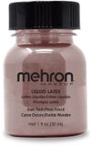 mehroon Mehron Liquid Latex - dark flesh sable met penseel 30 ml