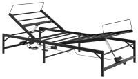 vidaXL - Elektrisch Verstelbaar Bedframe - Zwart - 90 x 190 cm - Staal