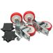 Armorgard Transportwielenset 6-inch en bevestigingsset