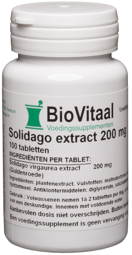 Biovitaal Solidago Virga Aurea Tabletten 100st