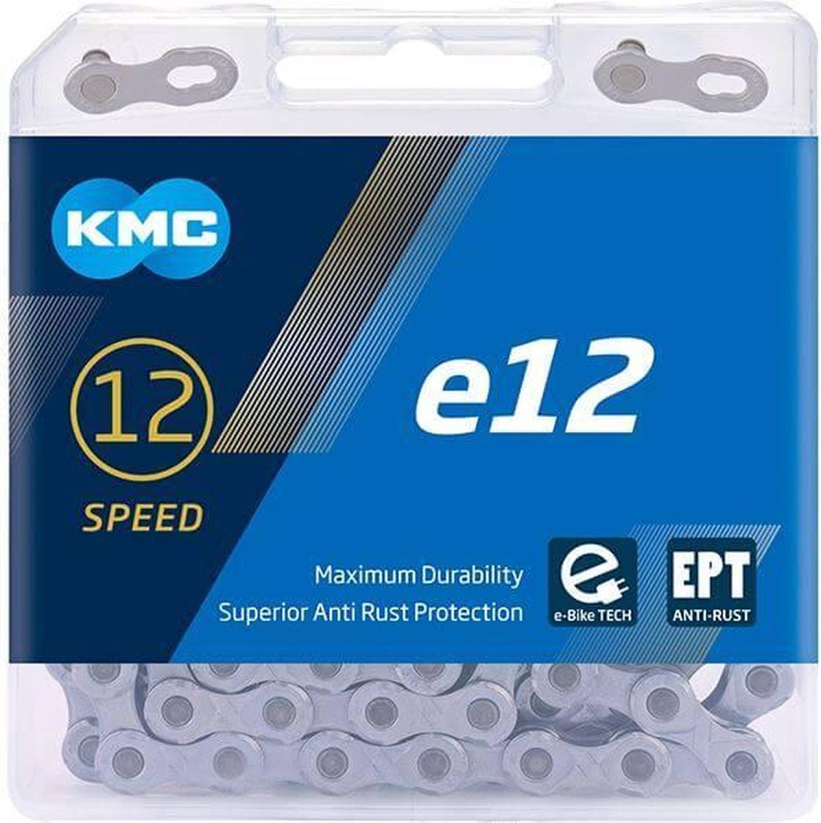 KMC KETTING E12 BLACK TECH 130L - Zwart