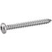 Acton - Vis à tôle tête cylindrique large Pozidriv - Inox A2 4,8x38 mm - Boîte de 200