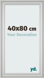 yd. Fotolijst 40x80 cm Zilver Mat MDF Lazio