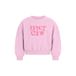 Like Flo oversized sweater met print - roze