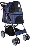 TOPMAST Hondenbuggy Classic Donkerblauw - 4 Wielen