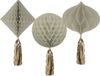 Folat Crème rose honeycombs happy birthday - 3 stuks