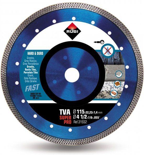 Rubi Zaagblad TVA Turbo 115mm