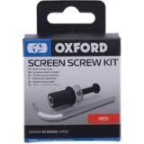 Oxford Screen Windschild reserveschroeven rood