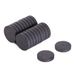 Magneet Expert® 25mm dia x 5mm dik Y10 ferrietmagneet - 0,6kg Trek (Pack van 200)