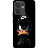 Nike zwarte Donald Duck-hoes voor Oppo Reno 13F