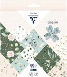 Claire Fontaine Origami papier Romantique, 60 vel, 70g, 15 x 15 cm