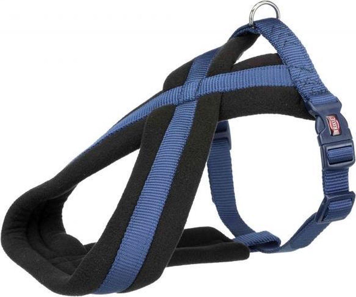 TRIXIE tuig voor hond premium touring indigo 45-80x2,5 cm