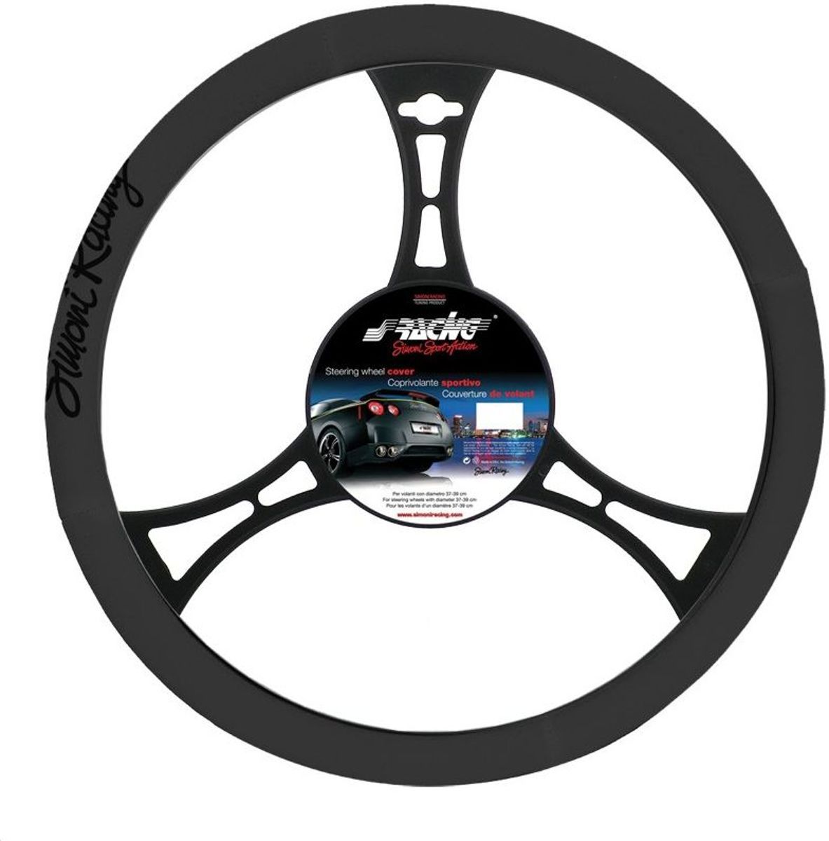 Simoni Racing Stuurwielhoes Trophy Cheap 3739 cm Zwart