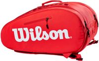 Gymsack Wilson Padel Super Tour Bag Red