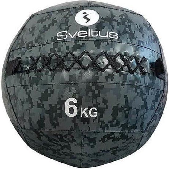 Sveltus Wallball Camouflage - 6 kg - Zwart - 35 cm