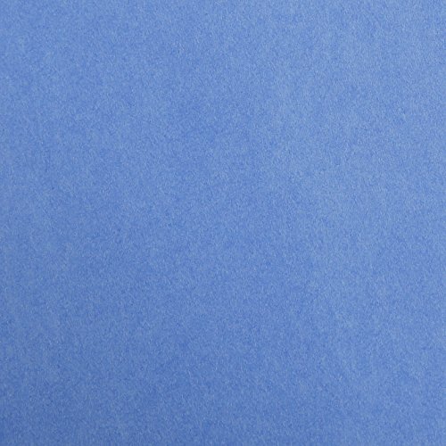 Clairefontaine 97378C Pack (met 25 vellen tekenpapier Maya, DIN A4, 21 x 29,7 cm, 120 g, glad, ideaal voor droogtechniek en inlijsten) koningsblauw