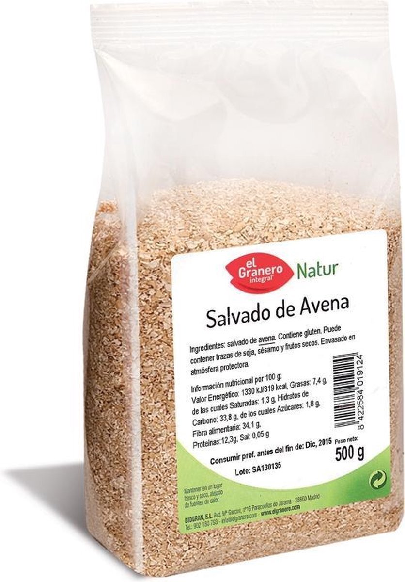 GRANERO Salvado Avena 500g